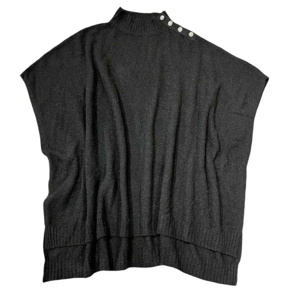 J. Crew Button Neck Poncho